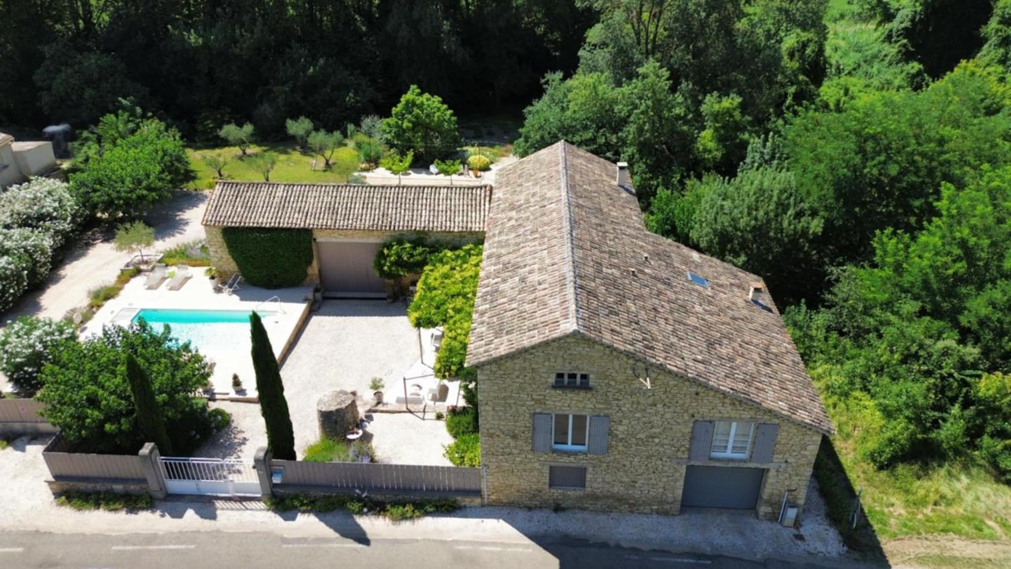 Le Gite De Montagnac La Roque-sur-Cèze Esterno foto